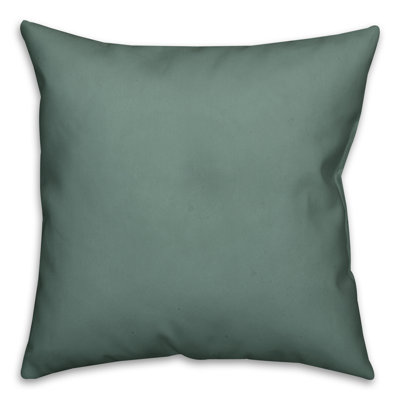 Solid Colour Reversible Throw Pillow