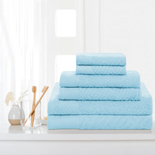 Blue Nile Mills Zero Twist Cotton 2-Piece Bath Towel Set, Espresso