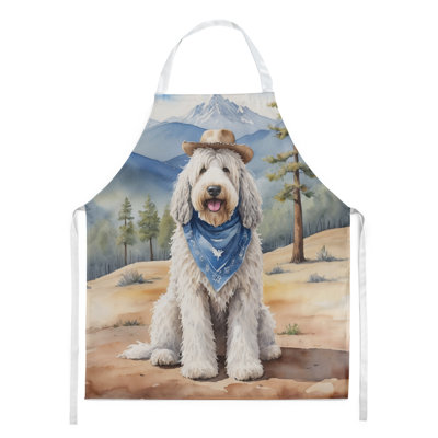 No Pattern Bib Apron