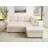 94.88’’ Upholstered Sectional Pull-Out Sofa With Storage Ottoman-90150835