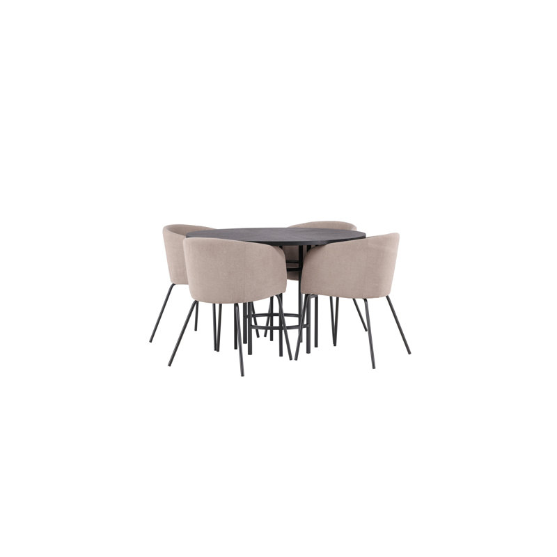 Ellent 4 - Person Dining Set