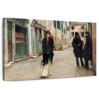 Rue Leisha à Venise en 1882