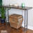 48 In. x 16 In. X 1.25 In. Live Edge Solid Console Table Wood Top-59080668