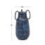 Ceramic Blue Decorative Vase with Handles