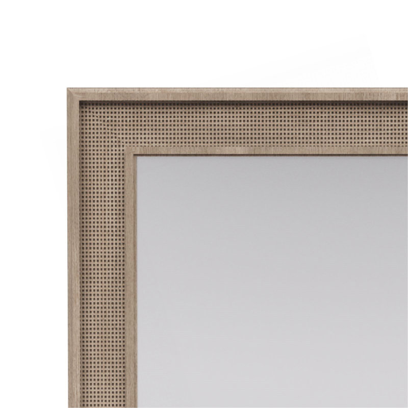 Miroir couleur canne sable