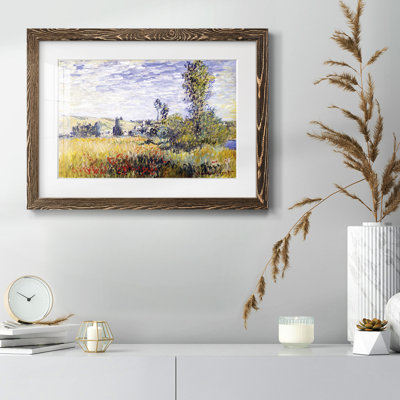 Landscape At Vetheuil, 1880, reproduction d'art sur papier