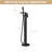 Relaxing Waterfall Flow Solid Brass Modern Bathroom Freestanding Tub Faucet