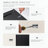 Wood Headboard, Wooden Headboard Only, Modern Farmhouse Headboards, Wall Mounted Fluted Panel, Wingback Boho Headboards, Black Oak-1215769098
