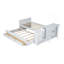 Lit simple de taille double avec bureau, tablette de rangement, lit gigogne et 3 tiroirs-1726251602