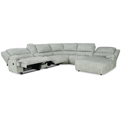 Mcclelland 6-Piece Reclining Sectional With Chaise