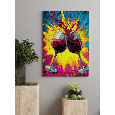 Peinture décorative sur toile