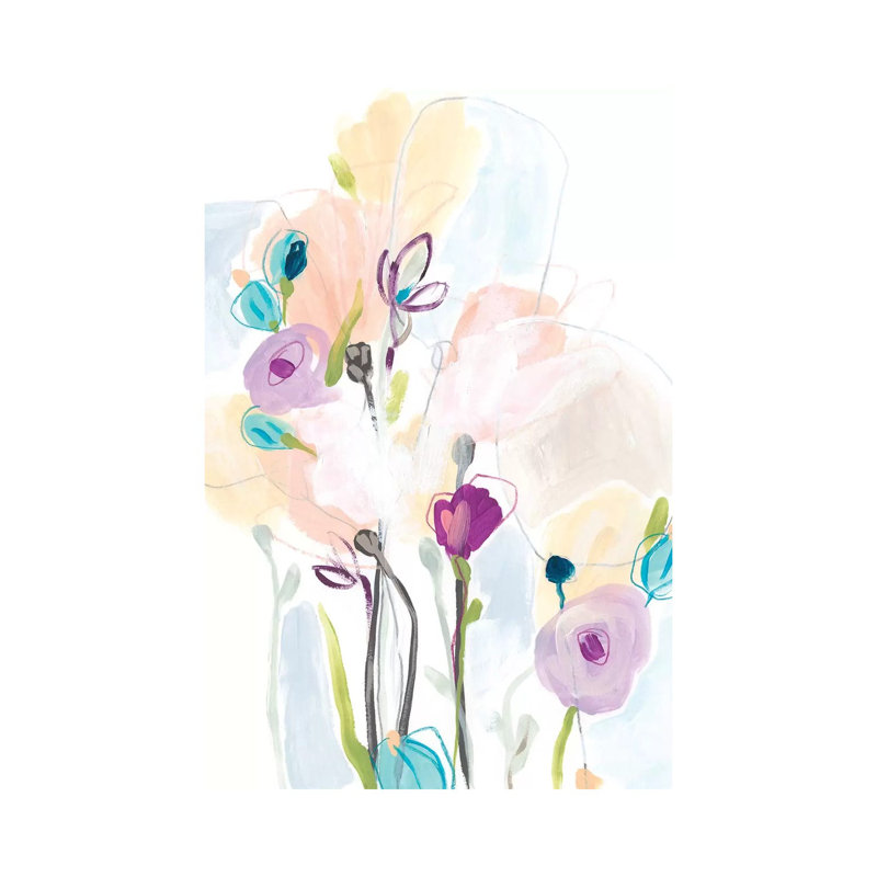 Scattershot Garden II by June Erica Vess - Wrapped Canvas Gallery-Wrapped Canvas Giclée, 101.6 cm H x 66.04 cm W x 3.175 cm D