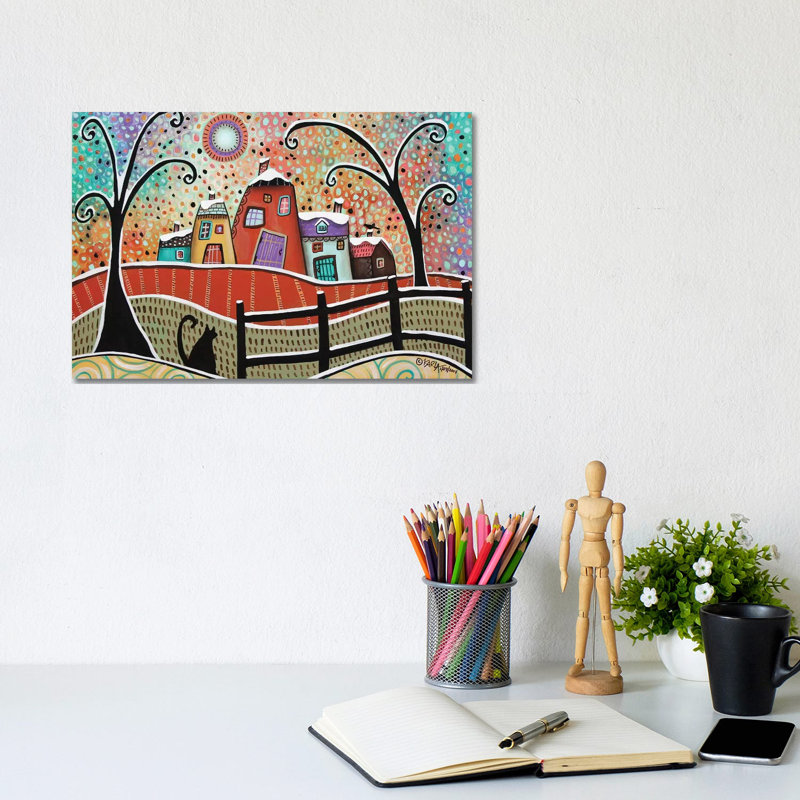 Watching I by Karla Gerard - Wrapped Canvas Gallery-Wrapped Canvas Giclée, 20.32 cm H x 30.48 cm W