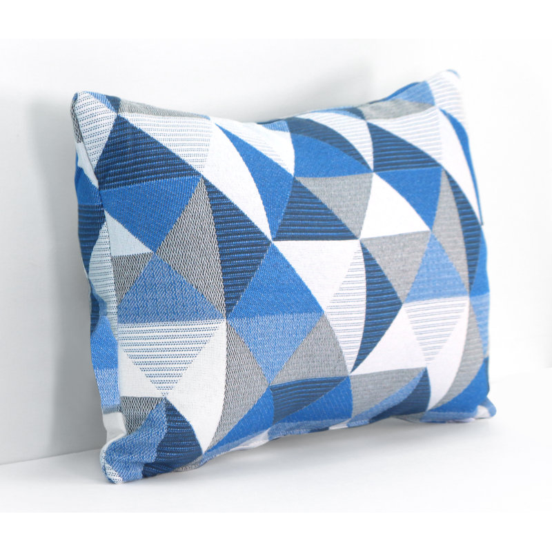 Coussin lombaire Pacifica, Bleu Ruskin