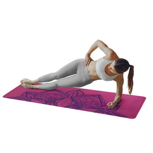 Tapis de yoga Mandala - doré