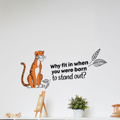 Text & Numbers Wall Decal