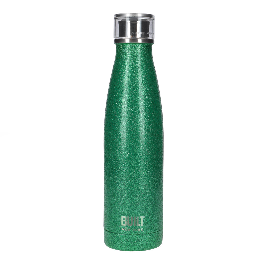 Built Ny Unisex Green Perfect Seal 500 Ml Insulated Water Bottle, - Image 4