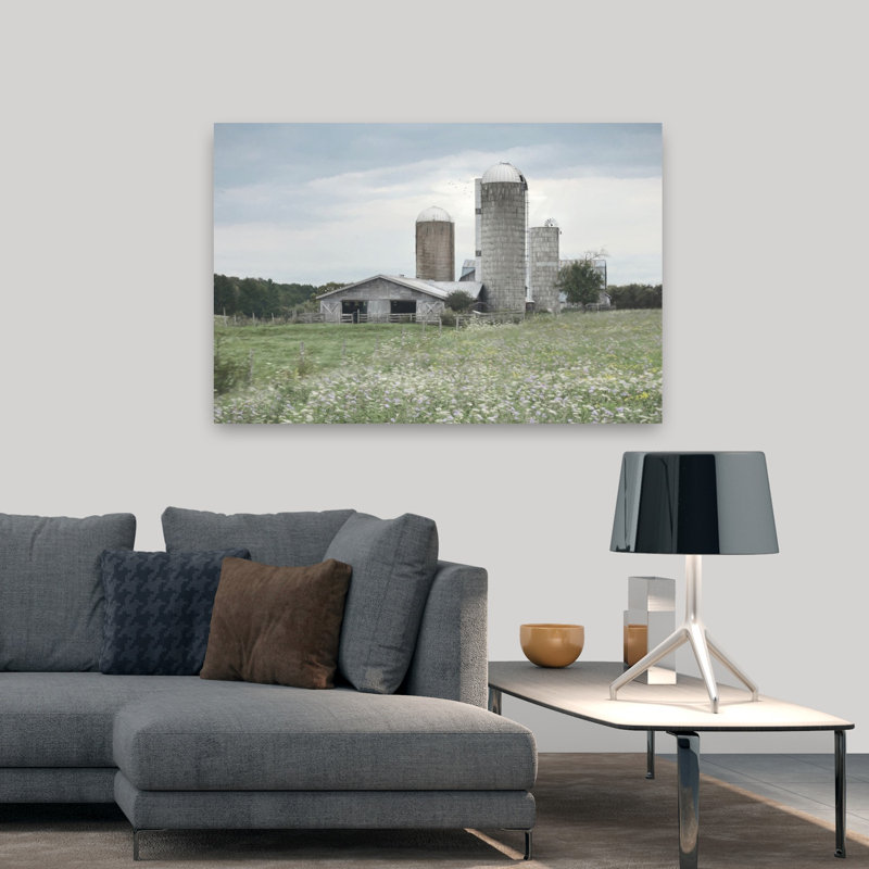 Doux été, art contemporain contemporain, H 32 po x l 48 po