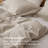 Bedsure 100% Washed Cotton Duvet Cover Oversized King Set –Minimalist Cotton Beding Set For All Season(Set of 3)-125402763-125402769