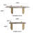 9 - Piece 63'' To 94.5'' Extendable Dining Table Set Sintered Stone Dining Table With 8 Upholstered Armchair-1608087756-1608087755