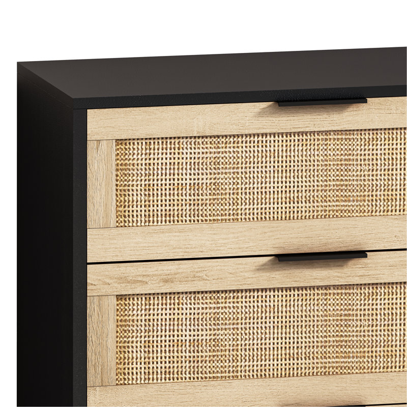 Élégante armoire de rangement avec 6 tiroirs pour la chambre à coucher et le salon