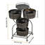 Marvale 15.74'' W Steel Storage Rack with Wheels