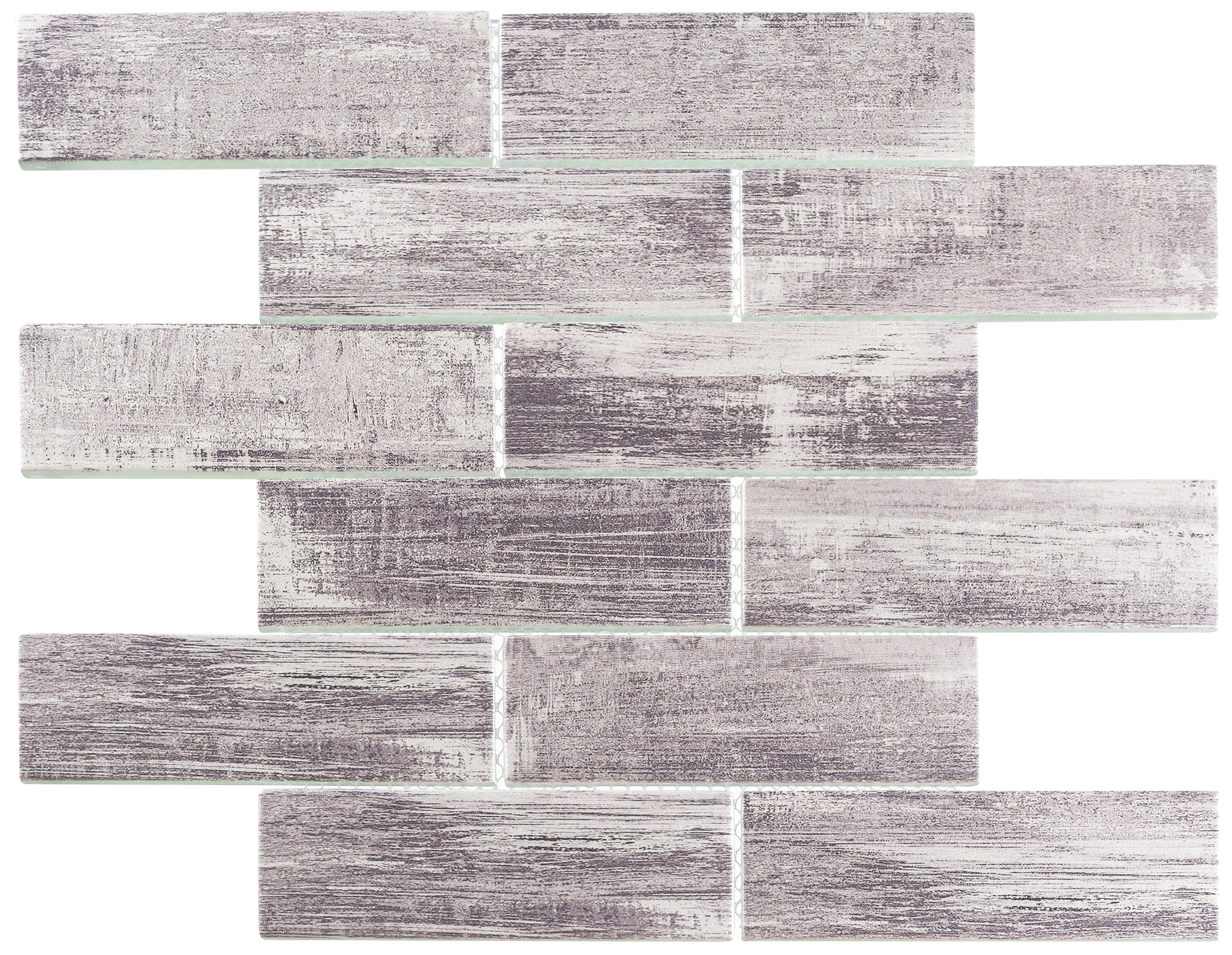 Andova Curvation Specialty 1 x 2 Glass Mosaic Tile