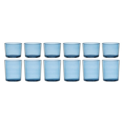 Stackables Blue Drinkware, Set of 12