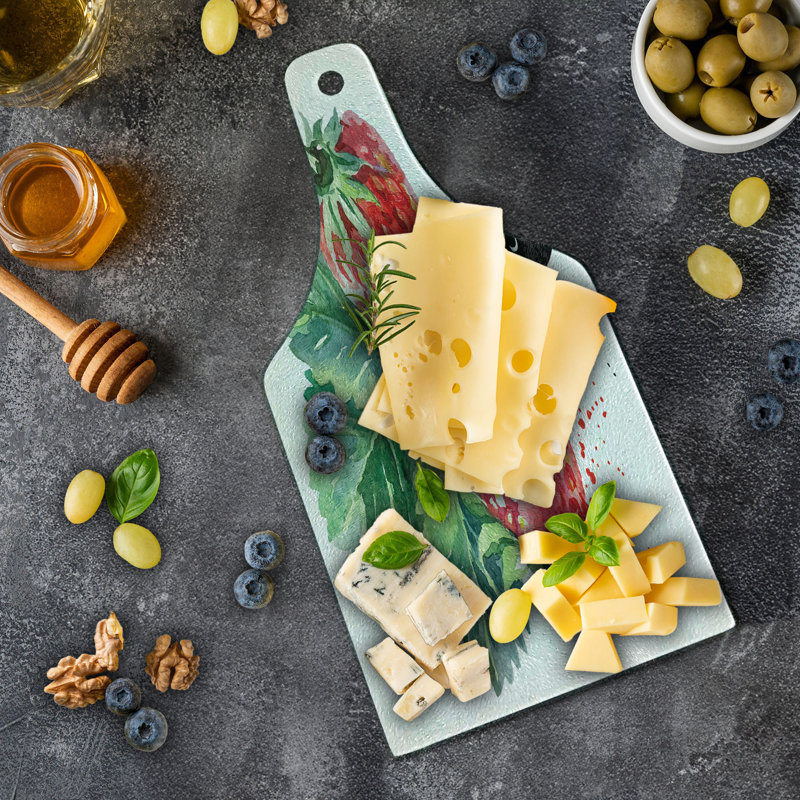 Planche à découper en verre trempé Ambesonne