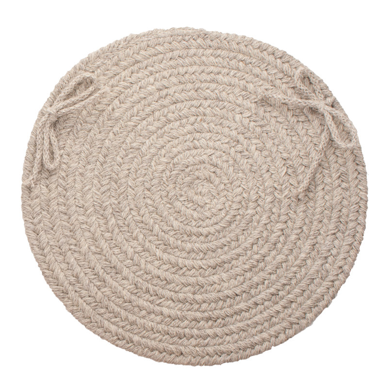 Coussin de chaise sophistiqué, Gris clair
