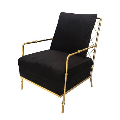 Assan Velvet Armchair