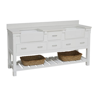 Ensemble de meuble-lavabo double 72 po Hitton