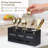 Meenen Wood Rectangle Flatware Caddy