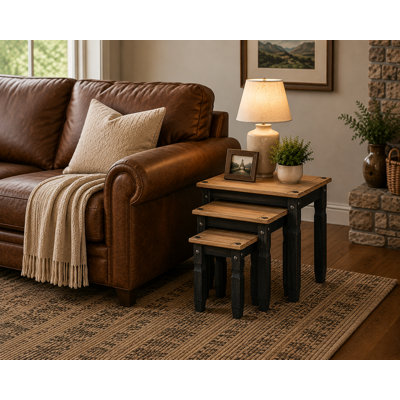Gulzaar Solid Wood Nesting Tables