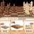 Bisiot 17.2'' L Manufactured Wood Game Set