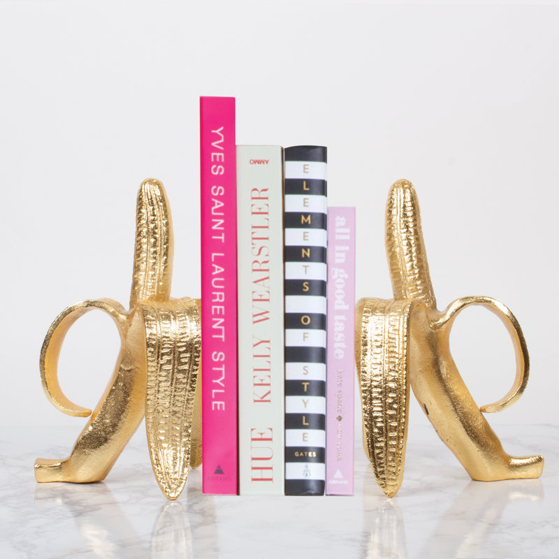 Serre-livres bananes antidérapants