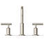 Purist® Widespread Faucet with Drain Assembly Low Lever Handles and Low Gooseneck Spout-547832978