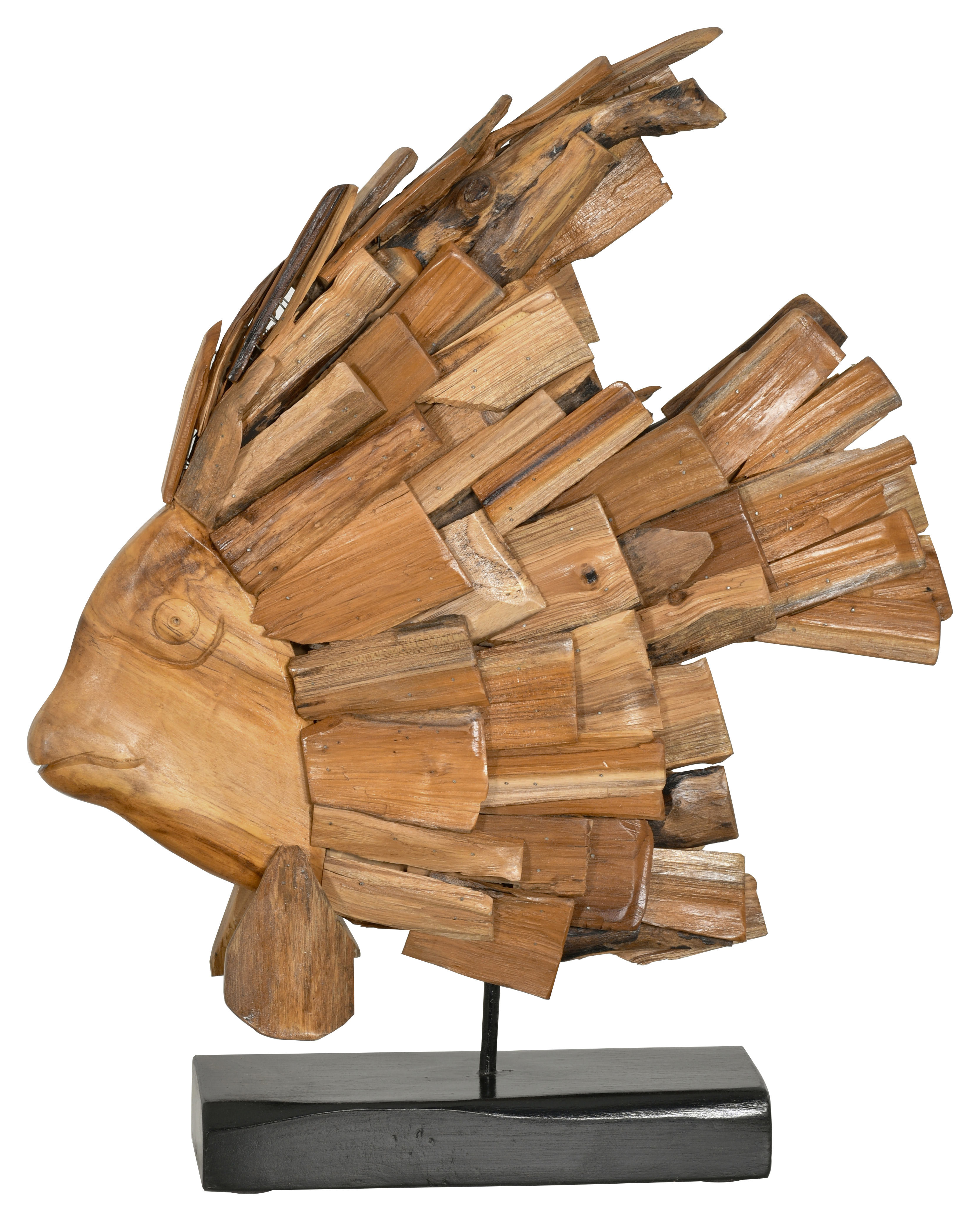 Millwood Pines Pacific Island Fish Sculpture | Wayfair