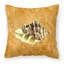 Coussin décoratif intérieur / extérieur beige Shells