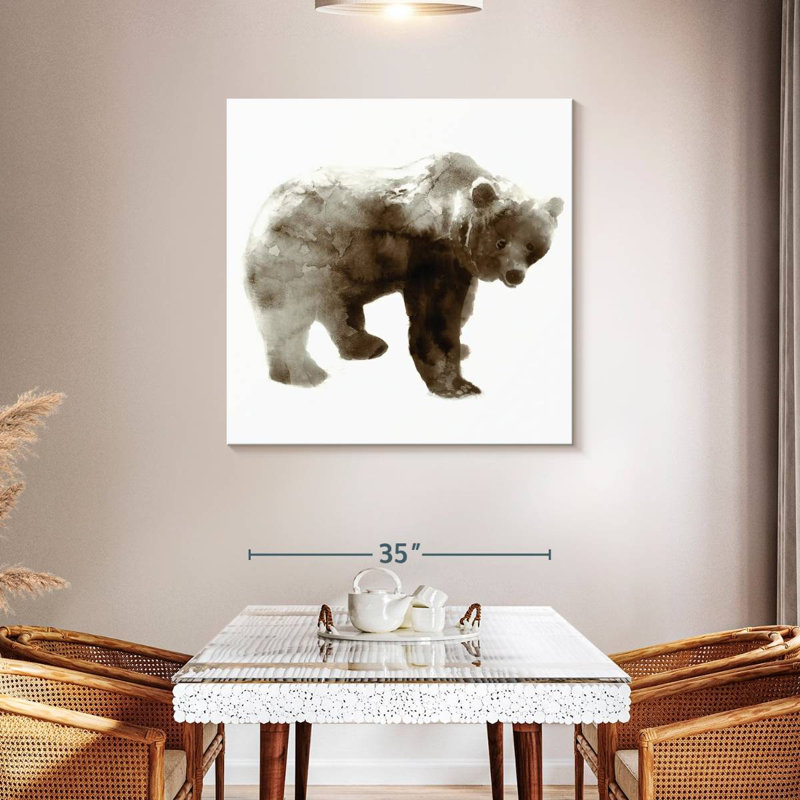 Crowle Bear, 39" H x 39" W