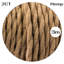 2Core Twisted Vintage Coloured 0.75Mm Braided Fabric Flexible Electrical UK Lighting Wire Cord / Cable-878854095