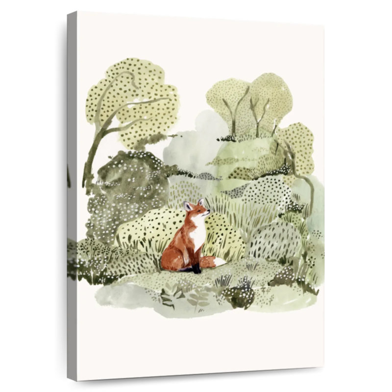Brampt Fox Glen I, 51" H x 34" W