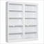 Bookcase Suite, Modern 5-Tier with Adjustable Shelves &amp; LED Light | Beige + Mustard Yellow | Solid Wood + MDF-246186701-246186699