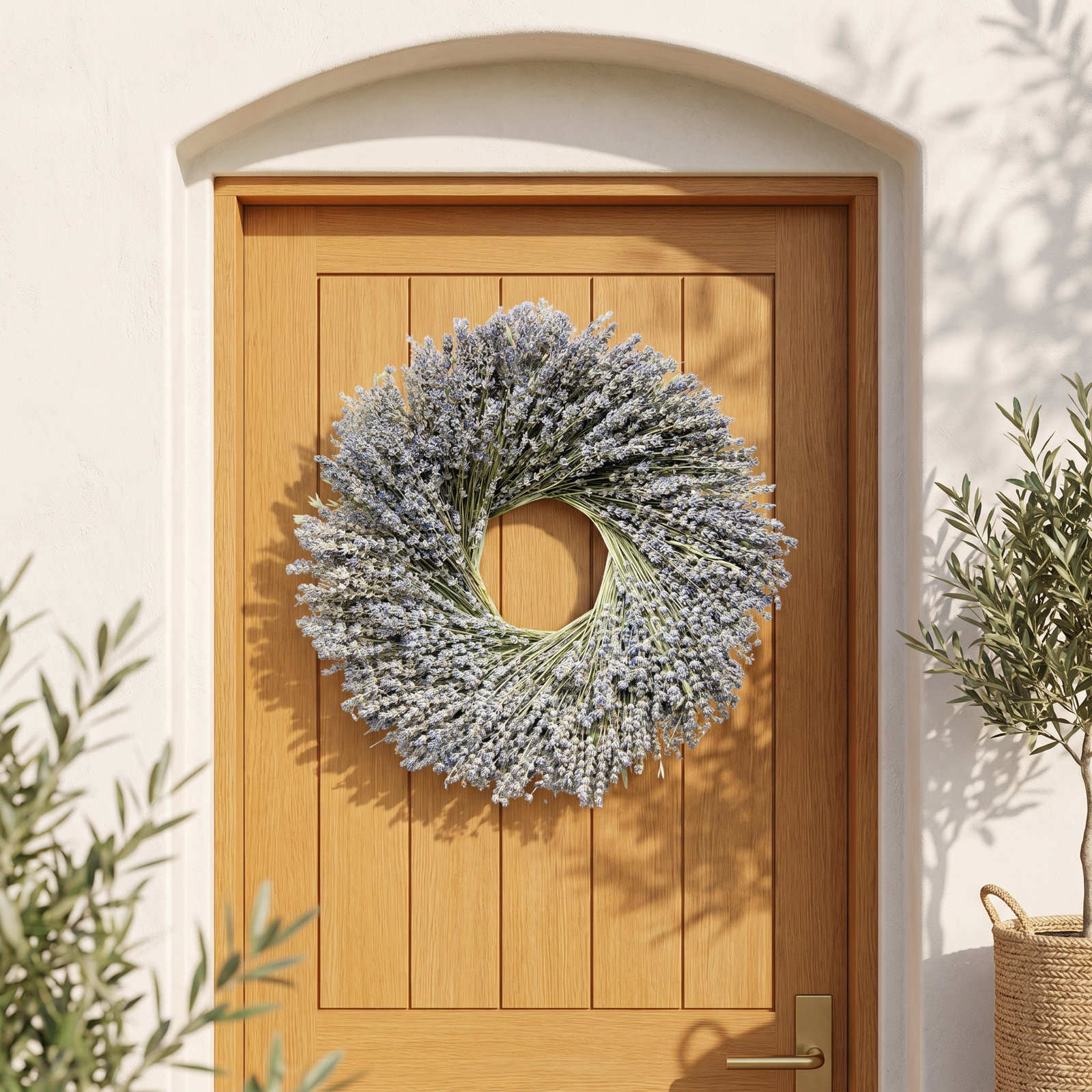Springtime 20 " Handcrafted Lavender Everyday Wreath