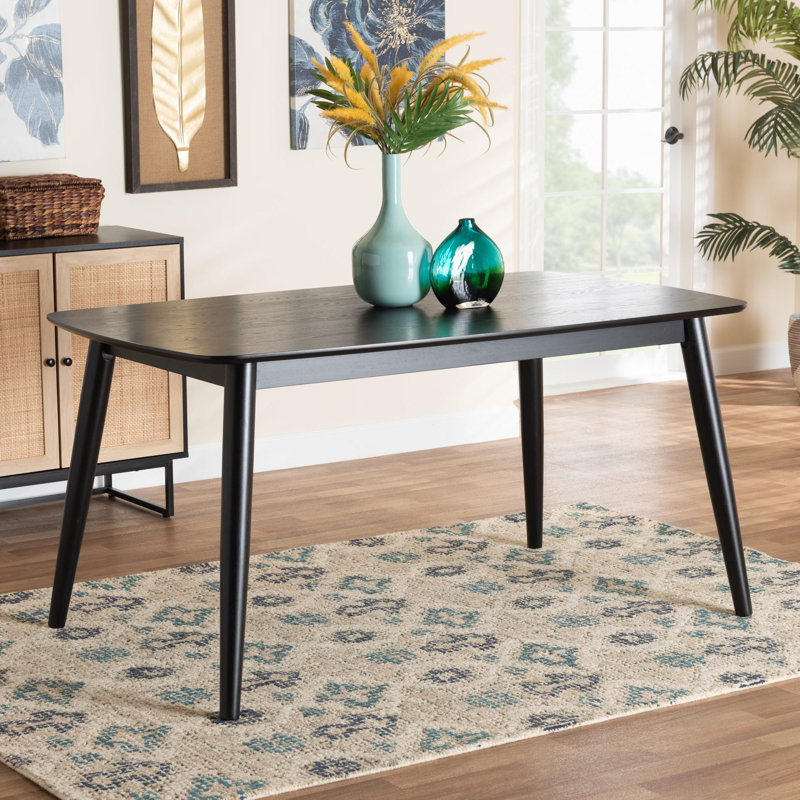 Chanlee Dining Table, Black