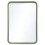 Ancle Metal Rectangle Mirror