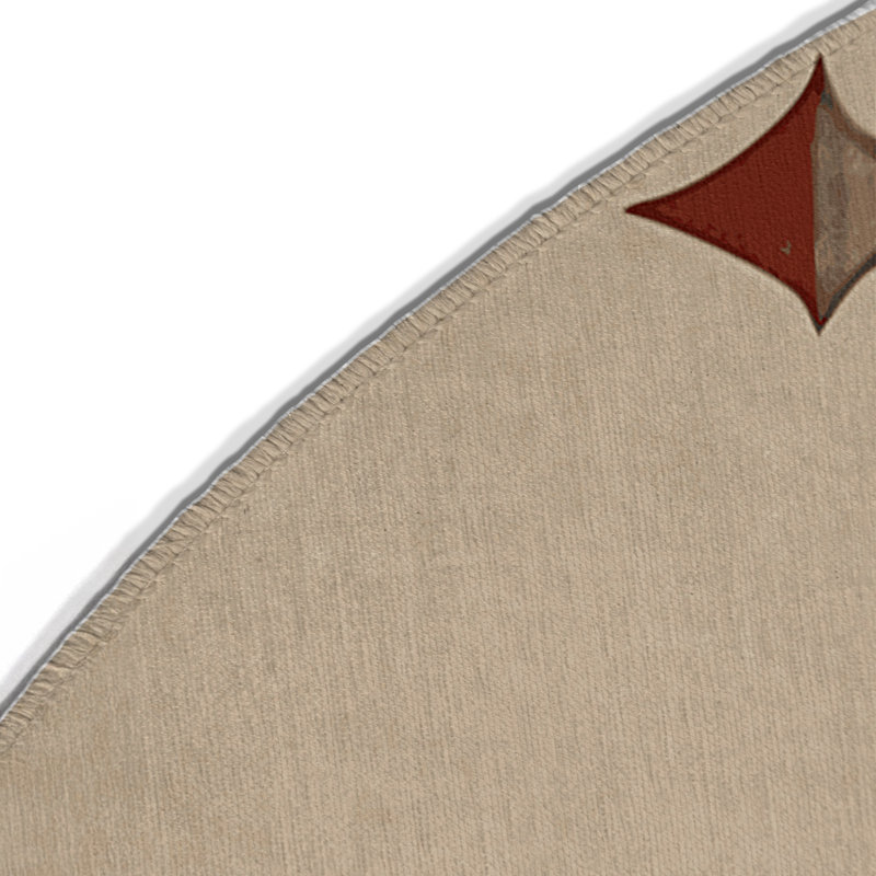 Timeless Tale Indoor And Outdoor Area Rug, Round 5'
