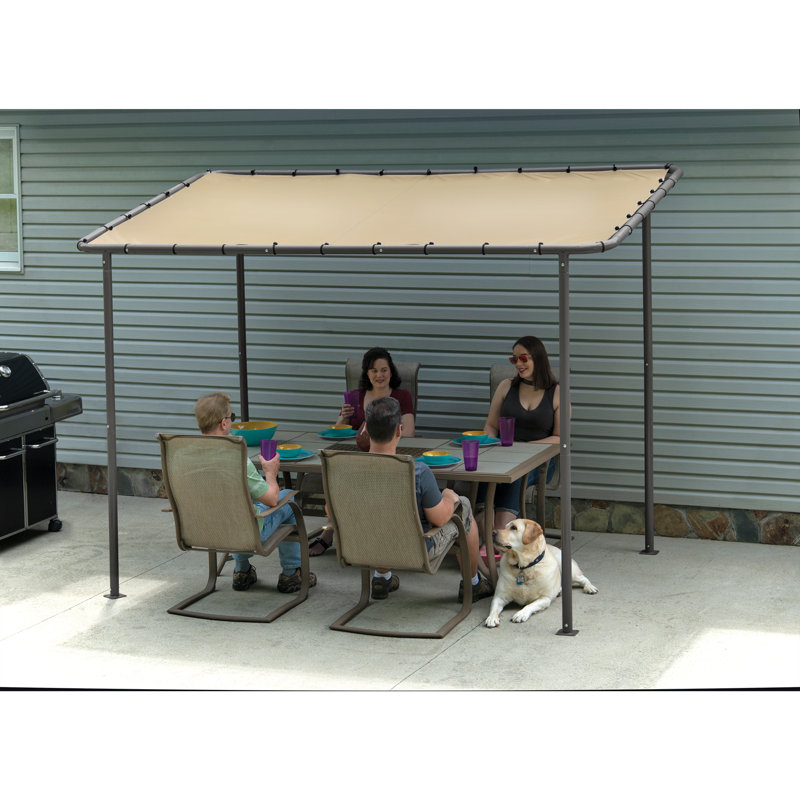 10x6 Solano Gazebo Canopy Tan Cover
