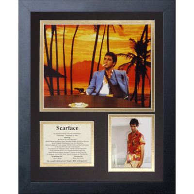 Scarface ii, reproduction de photo encadrée