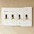 White with Brass - 5 Gnag est en rupture de stock